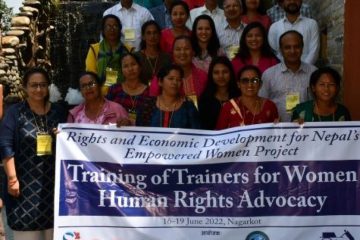 Training for trainers on Human rights