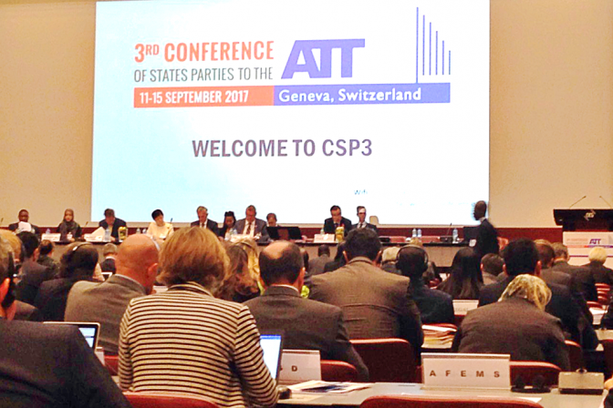 Arms Trade Treaty Conference of State Parties in Geneva